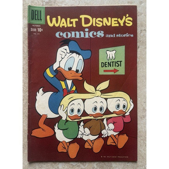 Other - Walt Disney's Comics and Stories #241 (1960) Donald Duck, Dell Comics. VG++